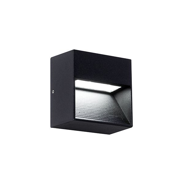 Isch Aplique Led 3W 3000K IP55 Negro