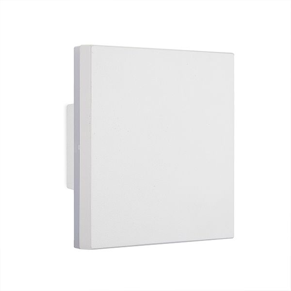 Tetra Aplique Cuadrado Led 12W 3000K IP55 Blanco