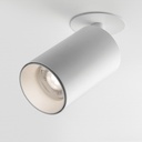 Coco 1.2 Cabezal Cilindrico GU10 Par16 13w ø56x90mm Blanco/Blanco