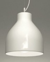 Elo Colgante Ceramica E27 Blanco