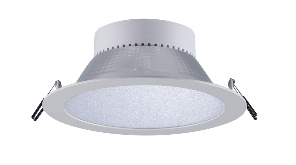 Gala Embutido Fijo Led 20w 3000k Ø230mm Blanco