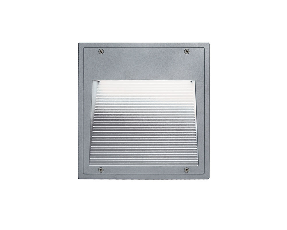 Muro IV Aplique de Pared Exterior Luz Indirecta Led 9w 3000k Gris