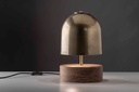 Mole XL Lampara de Mesa c/Lamp Led 2xG9 3,5W Madera y Bronce Viejo