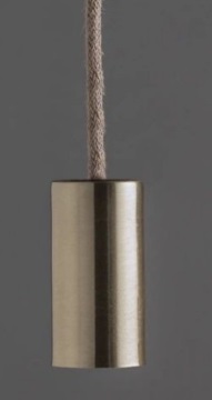 Bis Naked Colgante c/Lamp Led GU10 7W Bronce Viejo