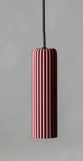 Tresde Slim Colgante Di.7cm c/Lamp Led Gota 4W Uva