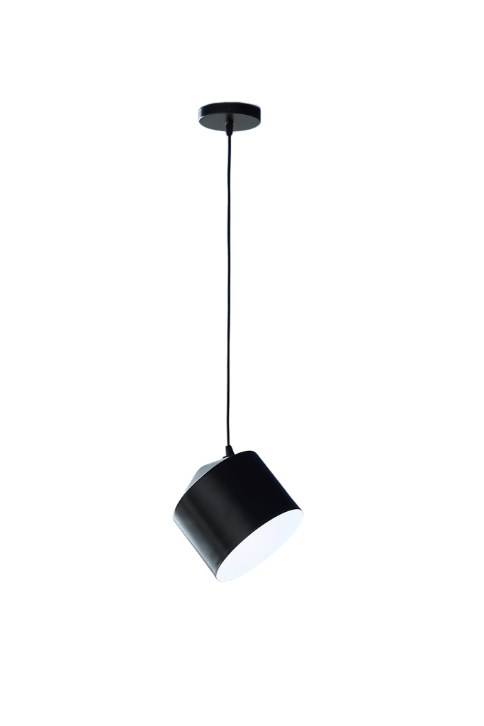 Bari T Colgante Tacho Di.20cm 1L E27 Negro/Bronce