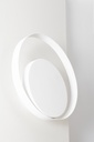 Eclipse Aplique Di.30cm Led 9,6W 3000K Blanco/Blanco