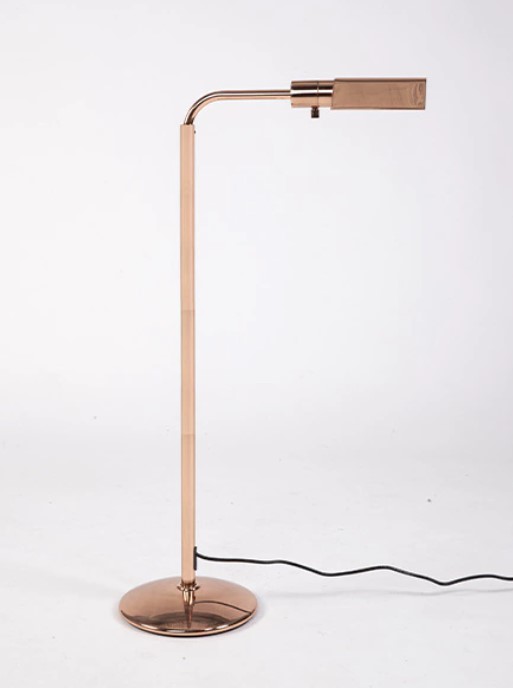 Face Lampara de Pie Regulable Pantalla Metalica E27 Bronce