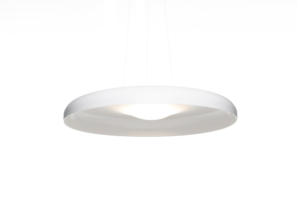 Gota 40 Colgante Aluminio Di.40Cm Led 15,4W 3000K Blanco Mate