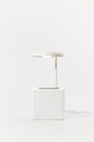 Gota 40 de Mesa Aluminio Di.40xh42cm Led G9 6W 2700k Blanco Mate