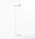 Gota 40 de Pie Aluminio Di.40xh160Cm Led 2xG9 6W 2700k Blanco Mate