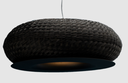 Valle M Colgante Simbol Di.63xh26cm E27 10W Negro C/Disco Negro