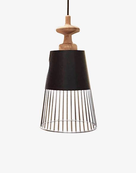 Slott Colgante Di.17cm 1L E27 Negro