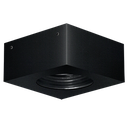 Ozare Semi Embutido Recedido Exterior PAR16 Led GU10 Negro Texturado