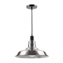 Galponero Colgante Acero 1 Luz E27 Di.30cm Platil 