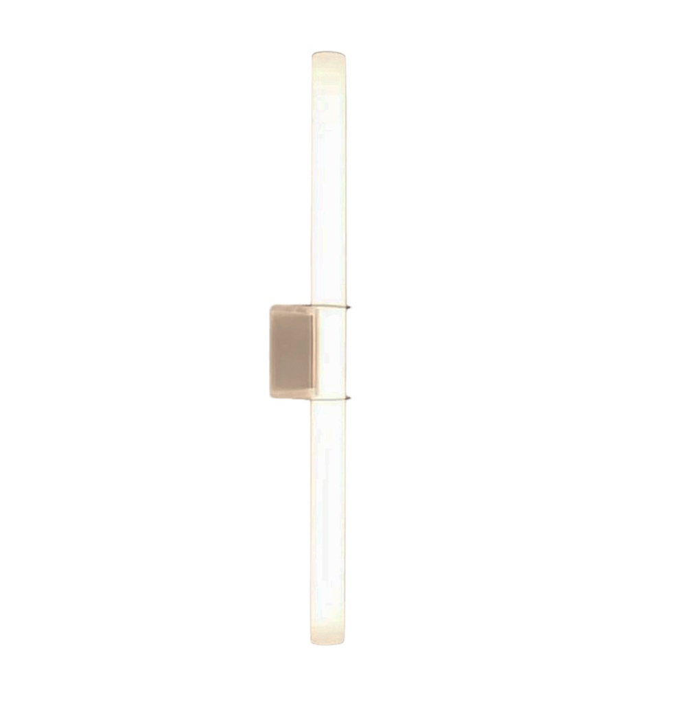 Lin Aplique de Pared Difusor Vidrio Led 6w  IP20 Di.6xh.50cm Blanco