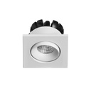 Bach Q Embutido Cuadrado Movil Led 3W Ip20 100º 3000k 220v 50x45mm Blanco