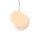 Bulan S Colgante Globo 1 Luz E27 Ip20 Di.400mm Blanco