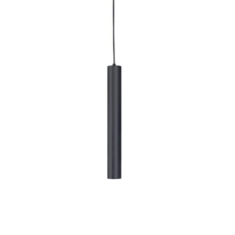 Viker S 600 Colgante Cilindrico Gu10 Par16 Ip20 Di.55x600Mm Negro
