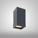 Oriel Duo Aplique Exterior Bidireccional Led 2X10W 3000K 220v Ip65 220mm Negro