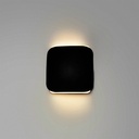 Front Aplique Exterior Bidireccional Led 2X4W 3000K 220v Ip55 130mm Negro