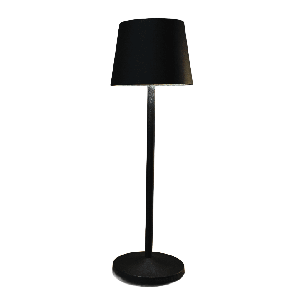 Cinni Lampara De Mesa Exterior Led 2,2W 2700-4000k Ip65 Dimerizable Batery Negro