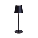 Angelica Lampara Mesa Exterior Led 3W 3000-5000k IP44 Dimerizable Batery Negro