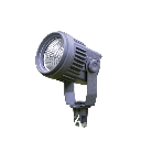 Q12 Spot C/Jabalina Led 12W 3000K 220V Ip65 Negro