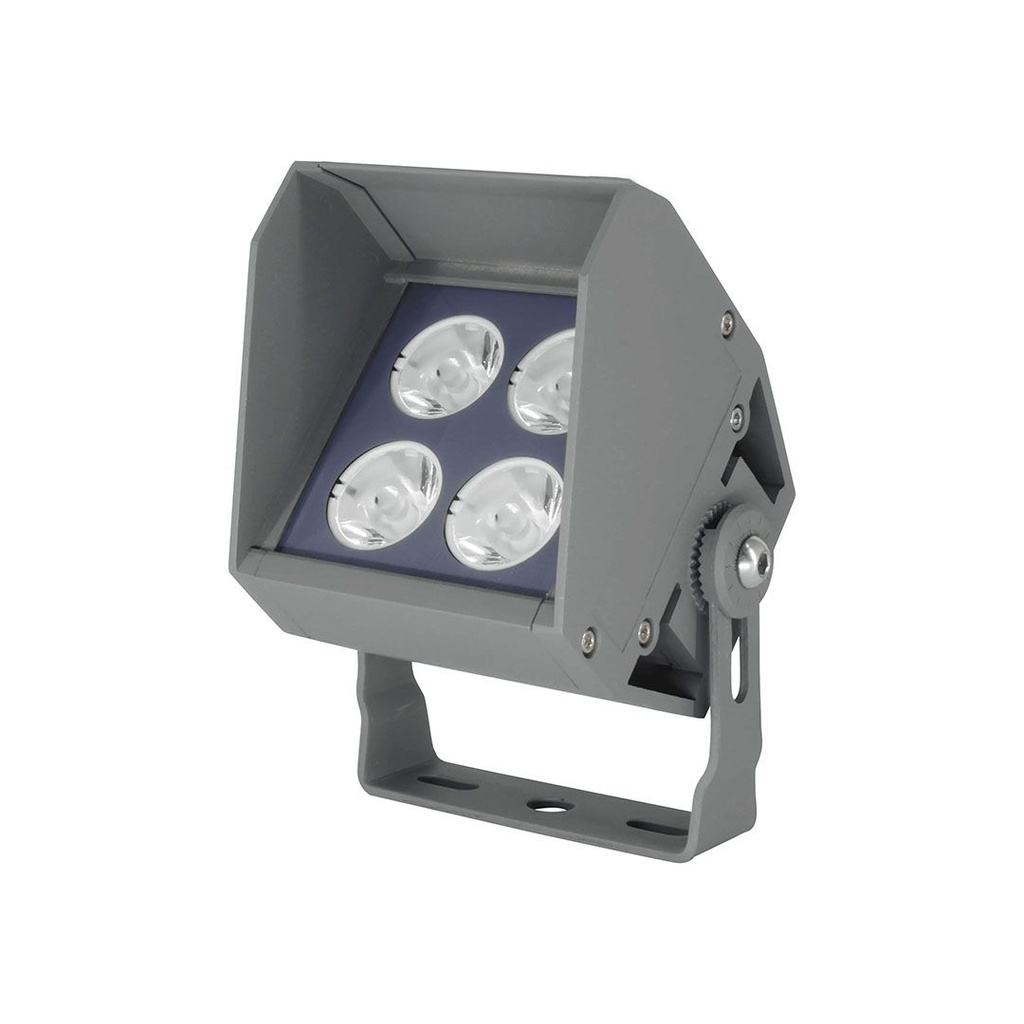 Spun Q Bañador Exterior Led 12W 3º 3000k 220V Ip66 DIM PWM Gris Oscuro