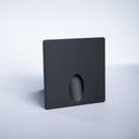 Zenit Q45 Embutido de Pared Exterior Led 1W 3000k 90º 220v Ip65 Negro