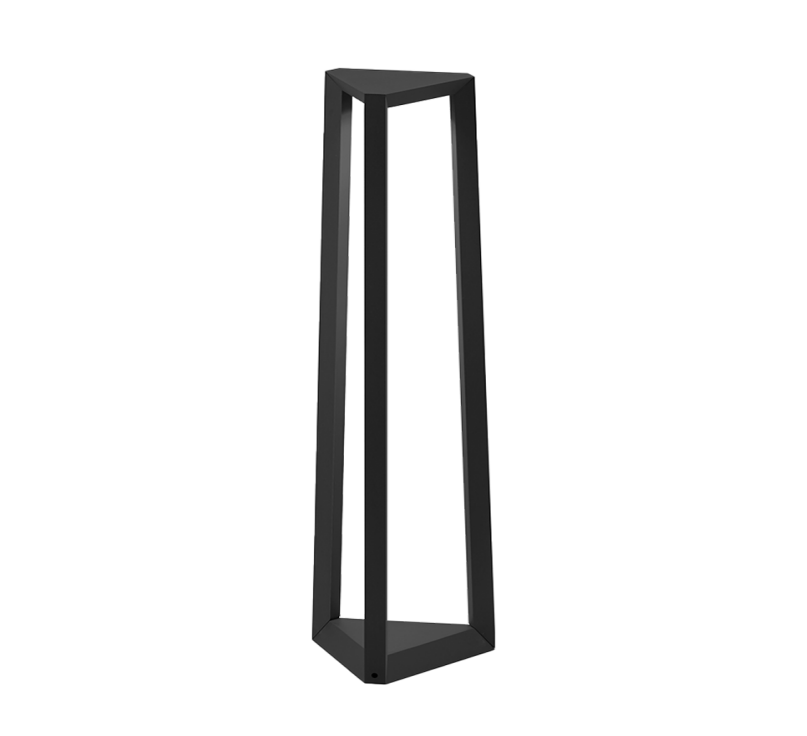 Triong Farol Exterior Piso Led 12W 3000K 120º 220V Ip65 350mm Negro