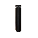 Mullard Farolita Exterior Piso Led 20W 3000K 220V Ip65 Di.160X800mm Negro