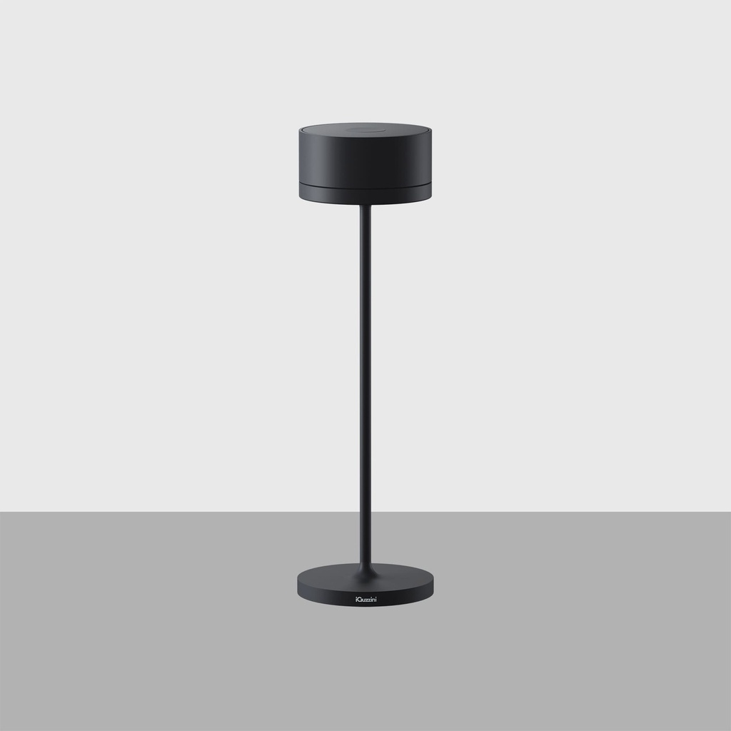 Whisper Lampara de Mesa Recargable USB led 2,2W 2200/3000K DIM IP65 230lm Negro Mate