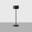 Whisper Lampara de Mesa Recargable USB led 2,2W 2200/3000K DIM IP65 230lm Negro Mate