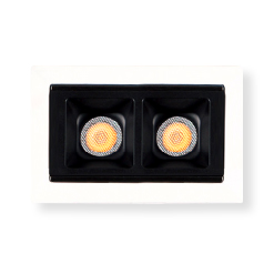 Runner X Pro Embutido Led 4w CRI90 3000K 36º UGR19 Dim Triac Blanco/Negro