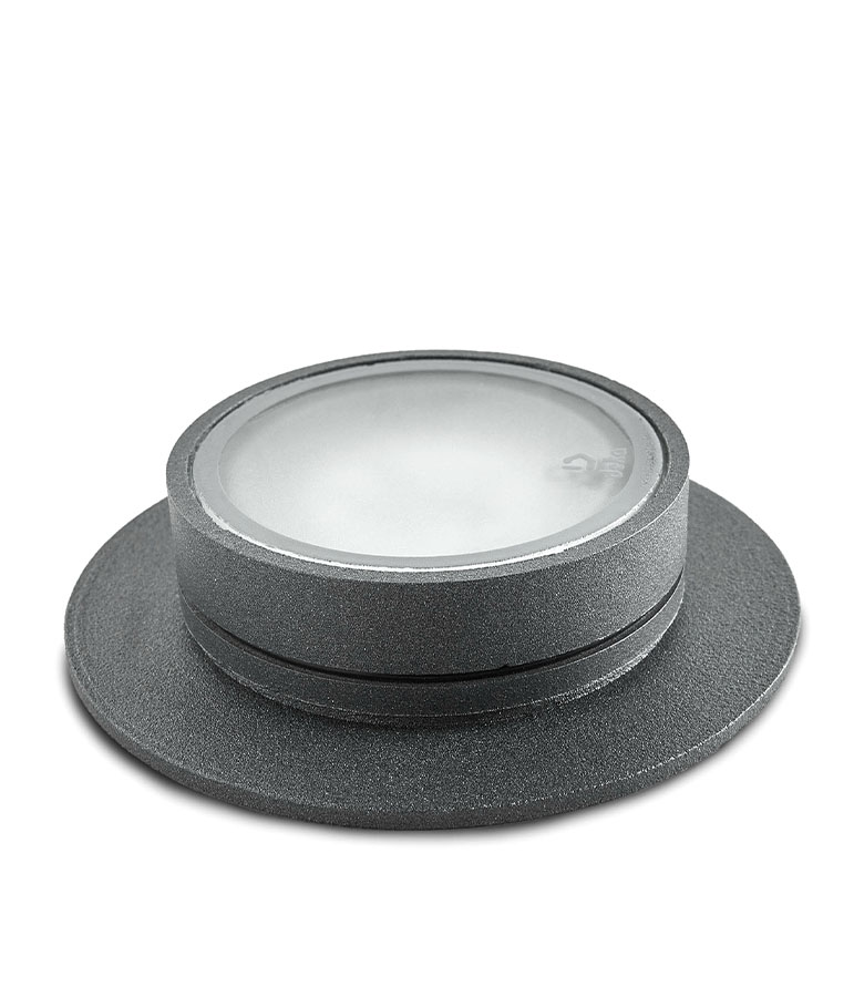 Energy Aplique Circular Di.102X20mm Led 3W Calido c/Driver Gris Plata