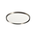 Nebula Plafon Circular 40Cm Led 28W 3000-6000k Ip20 220v Dimerizable C/Ctrol Remoto incluido Gris
