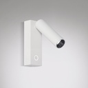 Elf Q Aplique Movil Led 3,3W 3000K Dimerizable C/Touch h.130mm Blanco