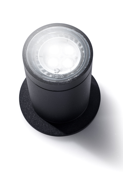 Draco Monovolumen Di.70Xh100mm Dicro Gu10 Negro
