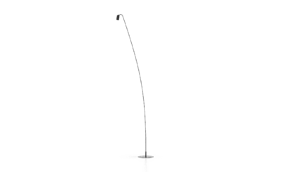 Side 1 Lampara de Pie 1 Brazo IP66 Led 10W 2700K 12V Cri90 30º H.275Cm Negro