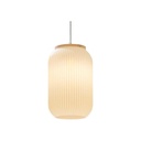 Teresa 40 Colgante Impresion 3D Di.40Xh45Cm 1 Luz E27 Crudo