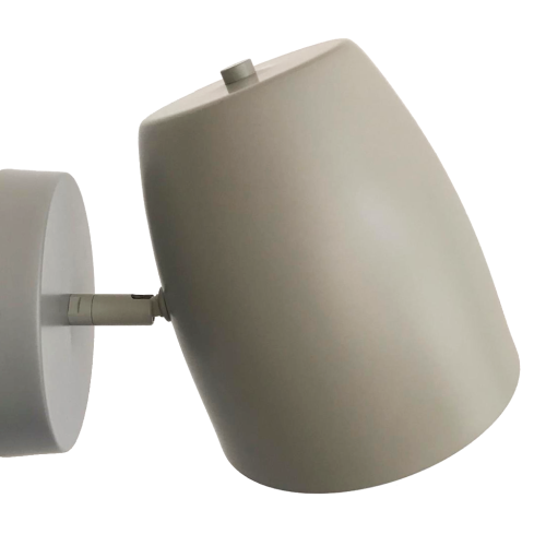 Frida Aplique Hierro-Aluminio Movil 1L C/Interruptor E27 Gris