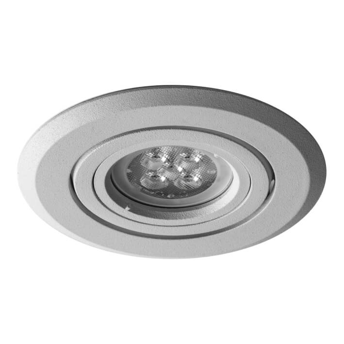 Cadio R Embutido Basculante 20º PAR16 GU10 IP20 Blanco Texturado