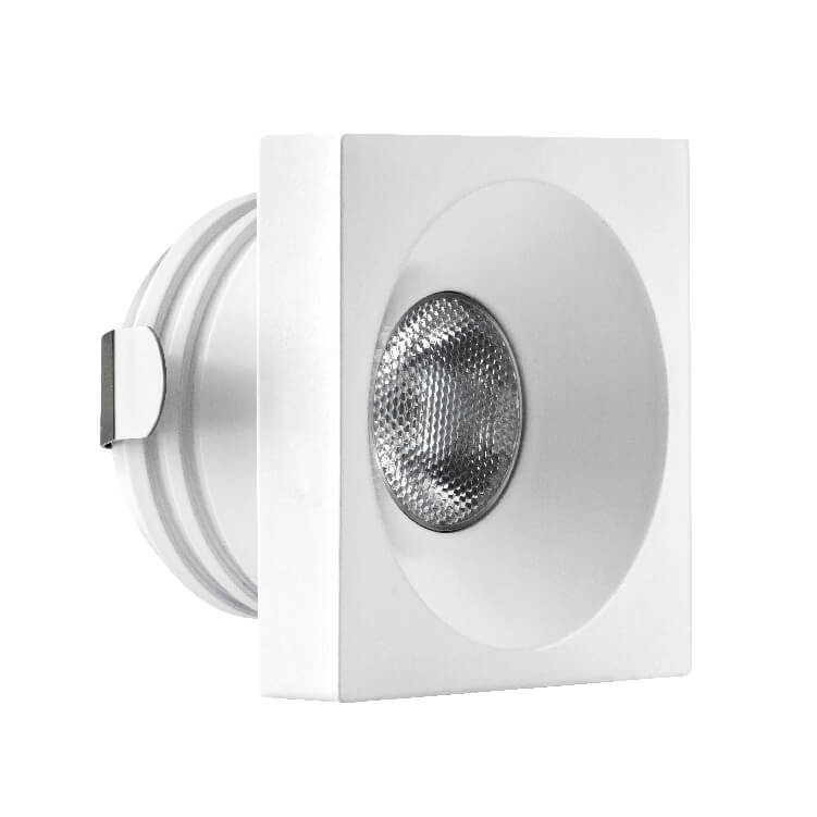 Attis-C Embutido Recedido Led 3W 3000K 30º IP20 Blanco Mate