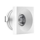 Attis-C Embutido Recedido Led 3W 3000K 30º IP20 Blanco Mate