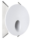 Lalu-R Media Embutido Pared Led 4W 3000K IP20 Blanco Texturado