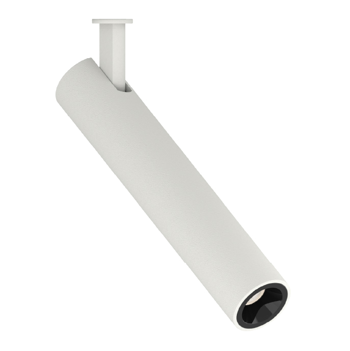 Wipi Cabezal Cilindro Led 3W 2700K 26º IP20 Dim TRIAC Blanco Texturado