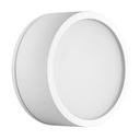 Berilo R Aplique Pared Exterior Led 8W 3000K IP54 Blanco Texturado