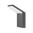 Nile Aplique Pared Exterior Led 9W 3000K IP54 Gris Grafito