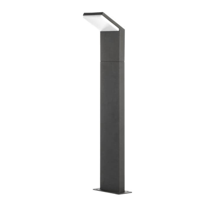 Nile Baliza Piso Exterior Led 9W 3000K IP54 Gris Grafito